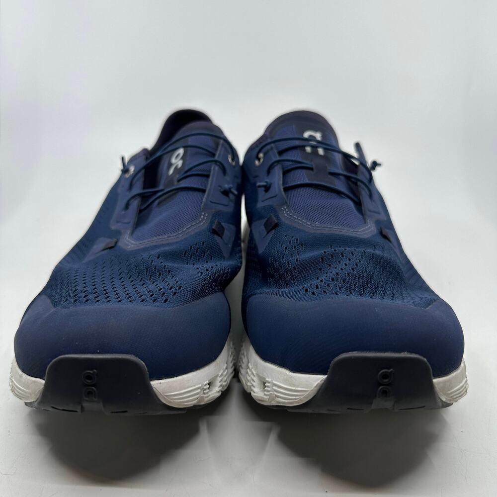 On Cloud 5 Running Shoe Mens 13 Navy Lightweight Travel Slip-On Athleisure Shoe - Picture 12 of 12